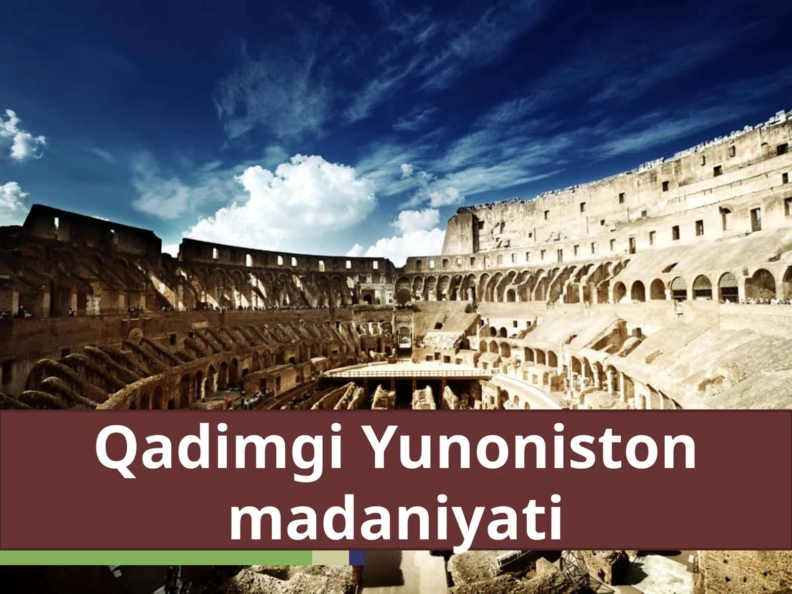 Qadimgi Yunoniston madaniyati