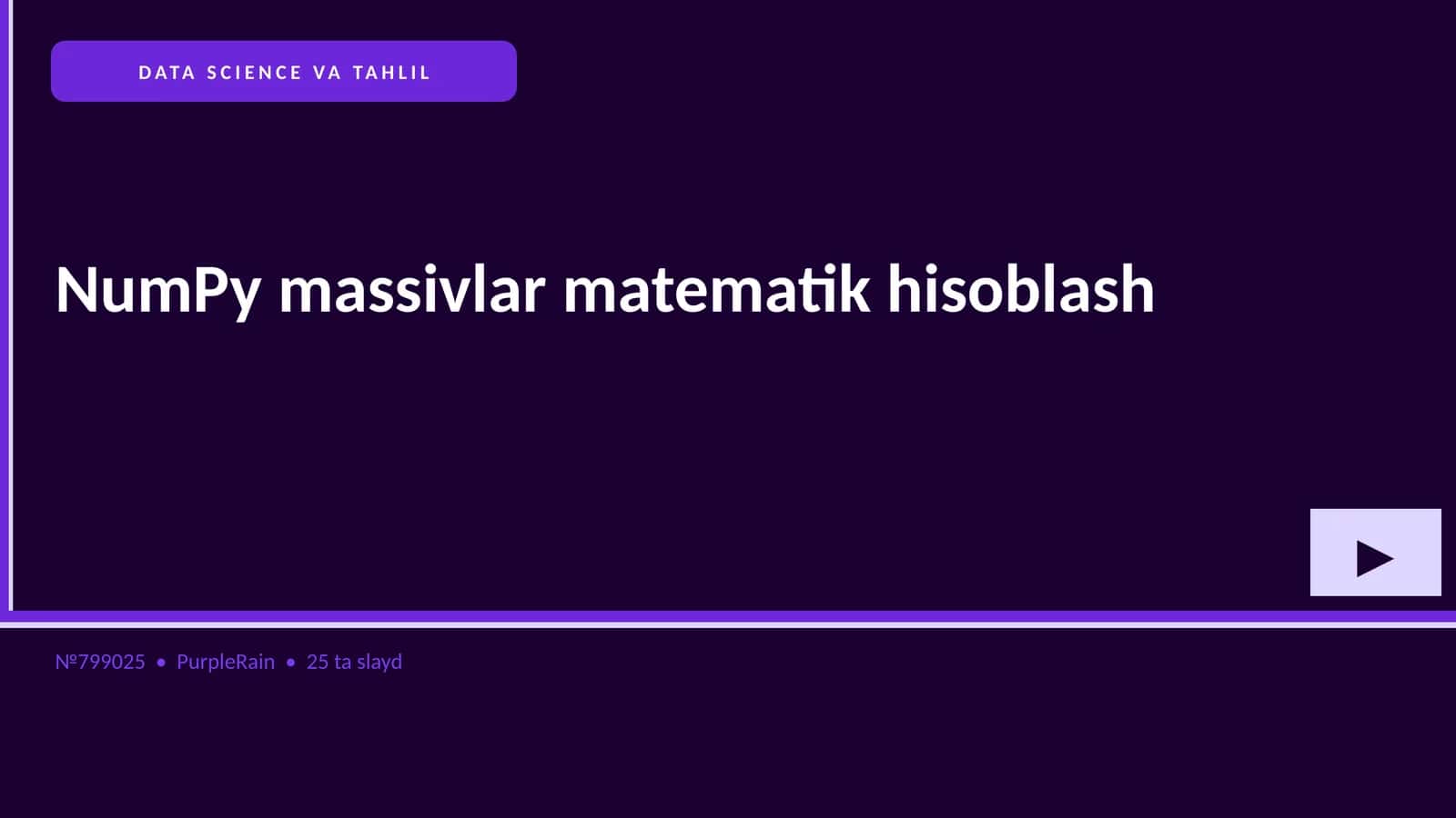 DATA SCIENCE VA TAHLIL