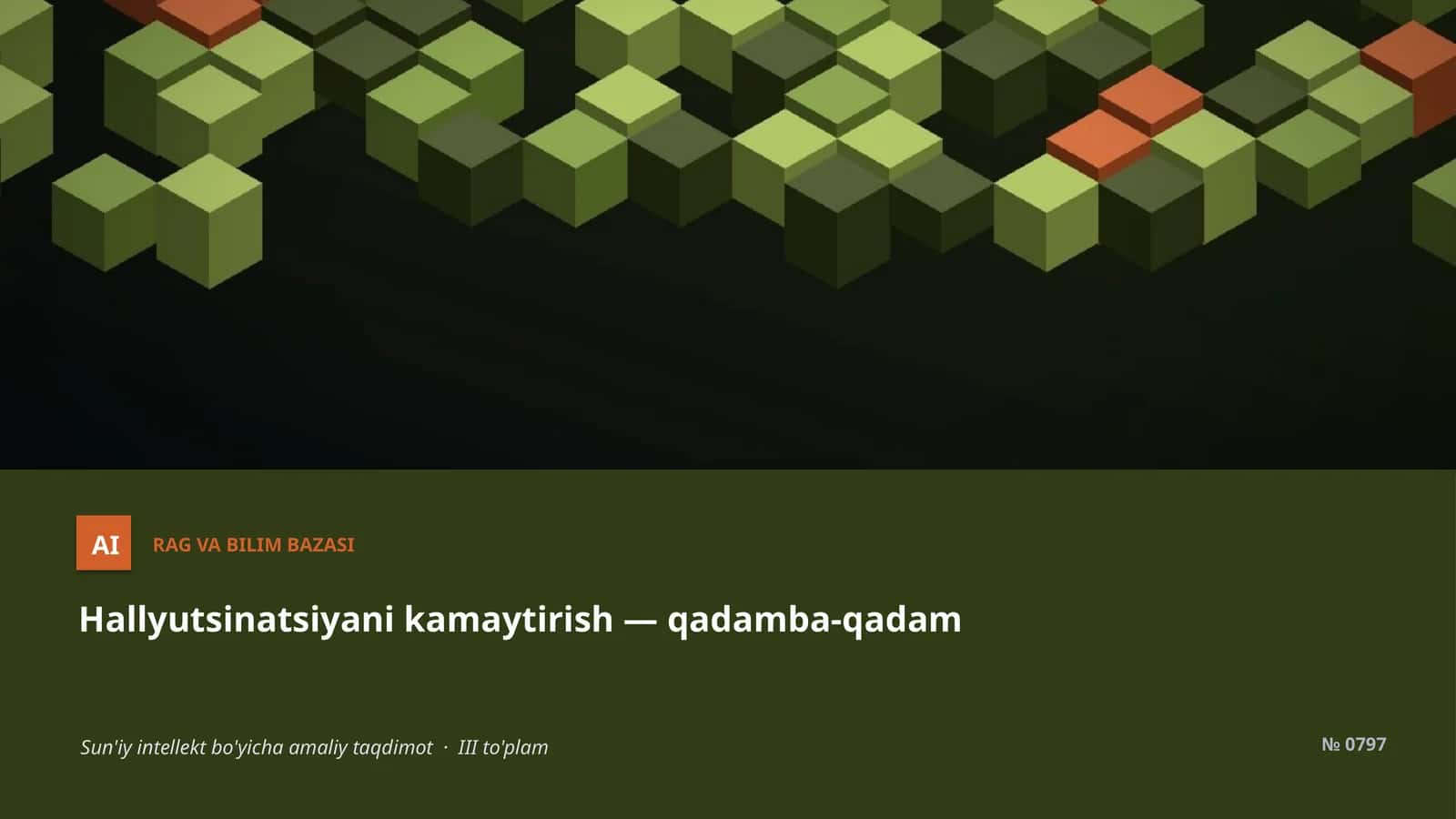 Hallyutsinatsiyani kamaytirish