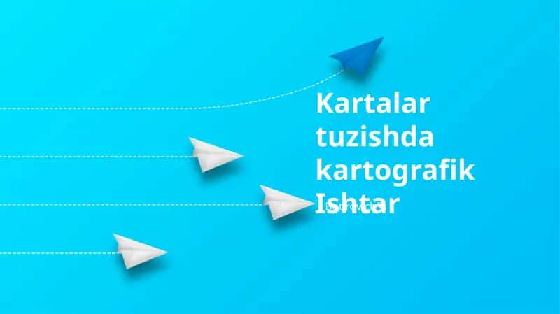 Kartalar tuzishda kartografik Ishtar