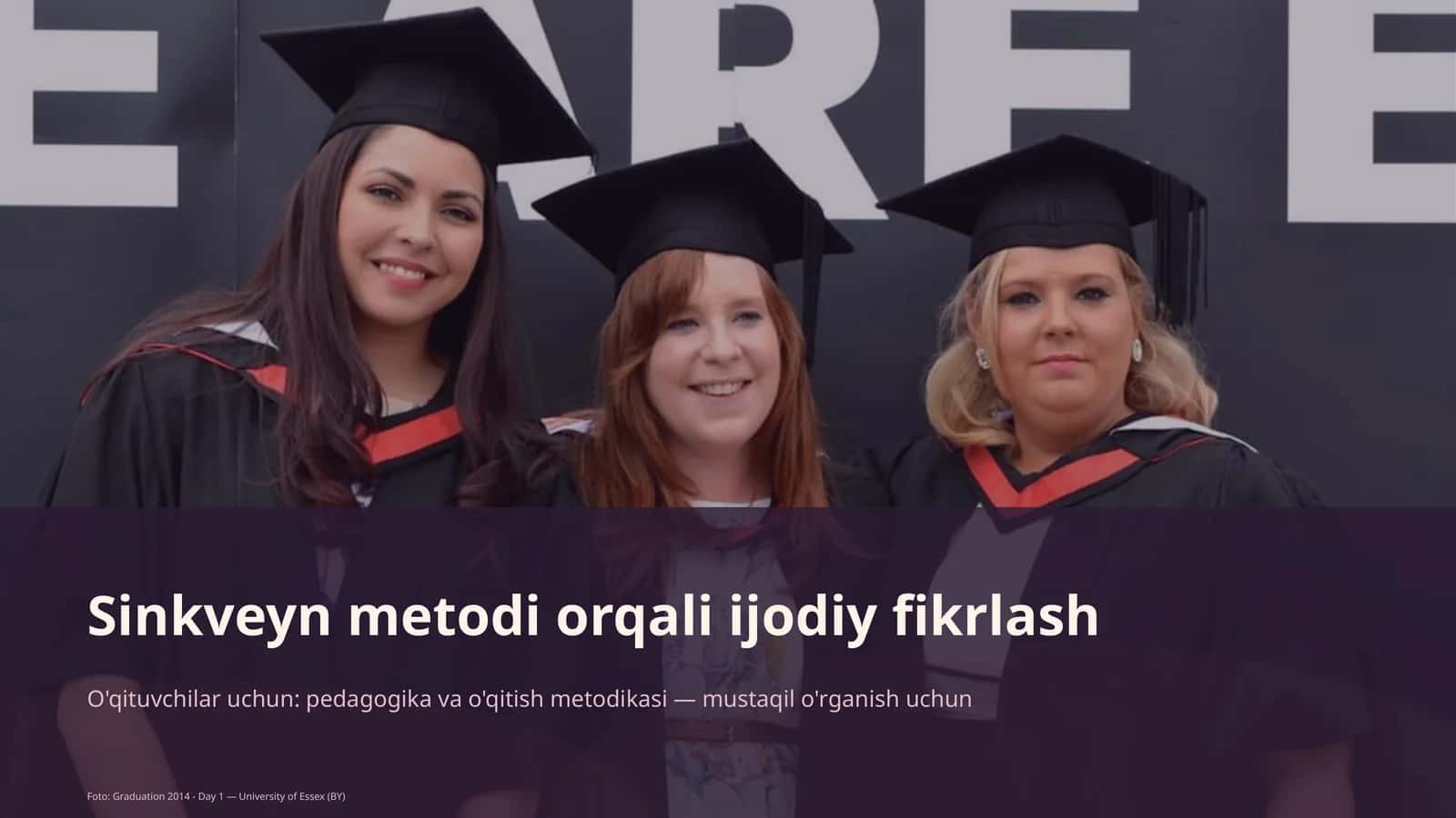 Sinkveyn metodi orqali ijodiy fikrlash