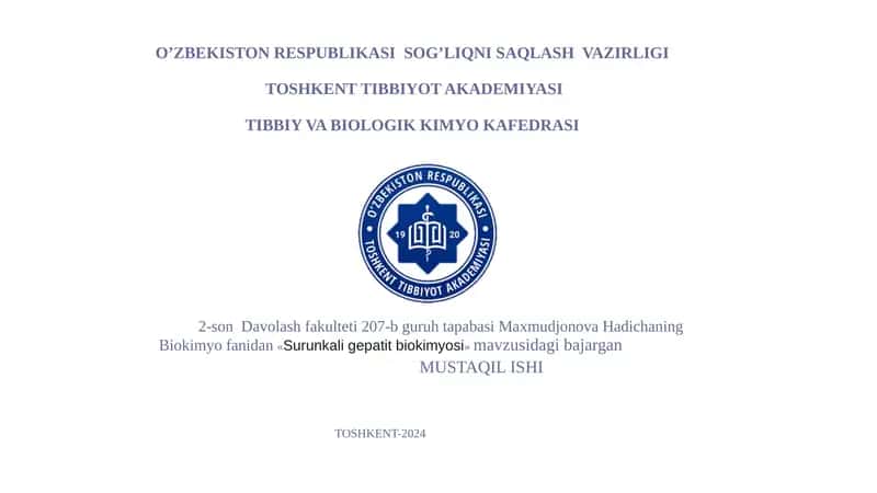 Surunkaligepatitbiokimyosi