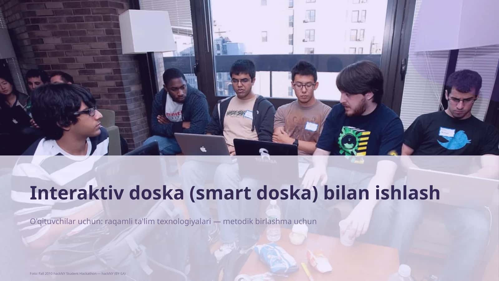 Interaktiv doska (smart doska) bilan ishlash
