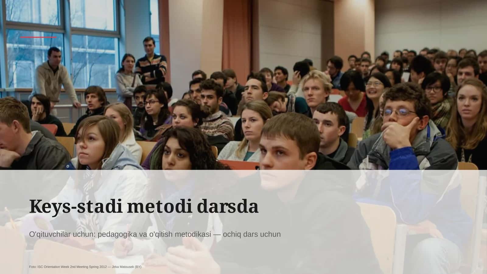 Keys-stadi metodi darsda