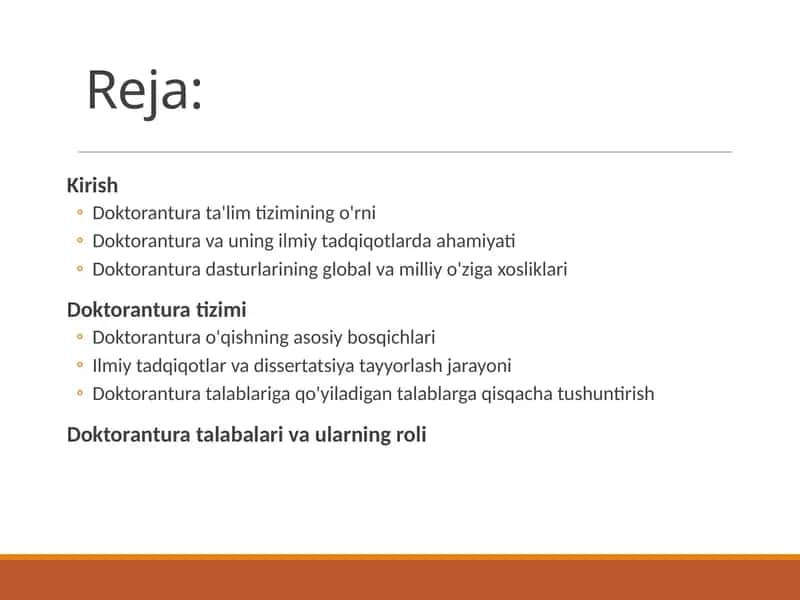 Doktorantura