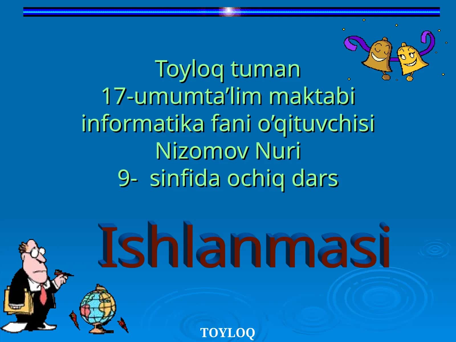Standart funksiyalar va algebraik ifodalar mavzusini takrorlash
