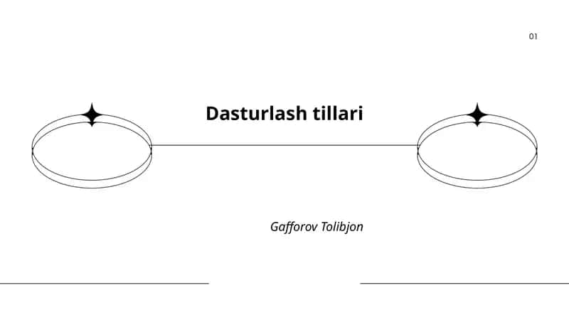 Dasturlash tillari