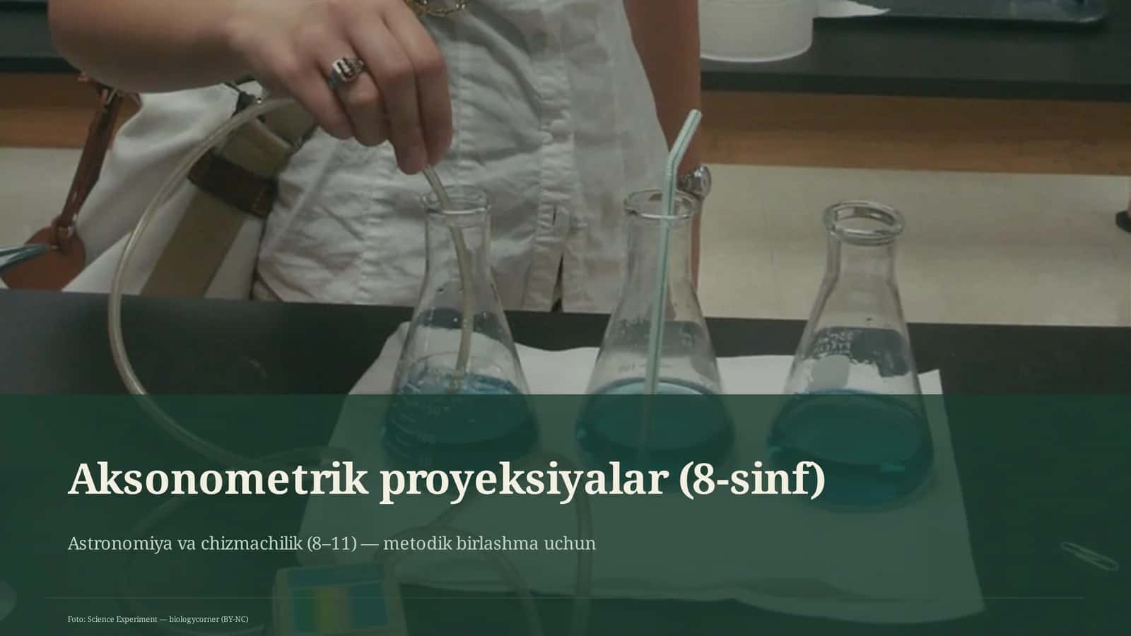 Aksonometrik proyeksiyalar (8-sinf)