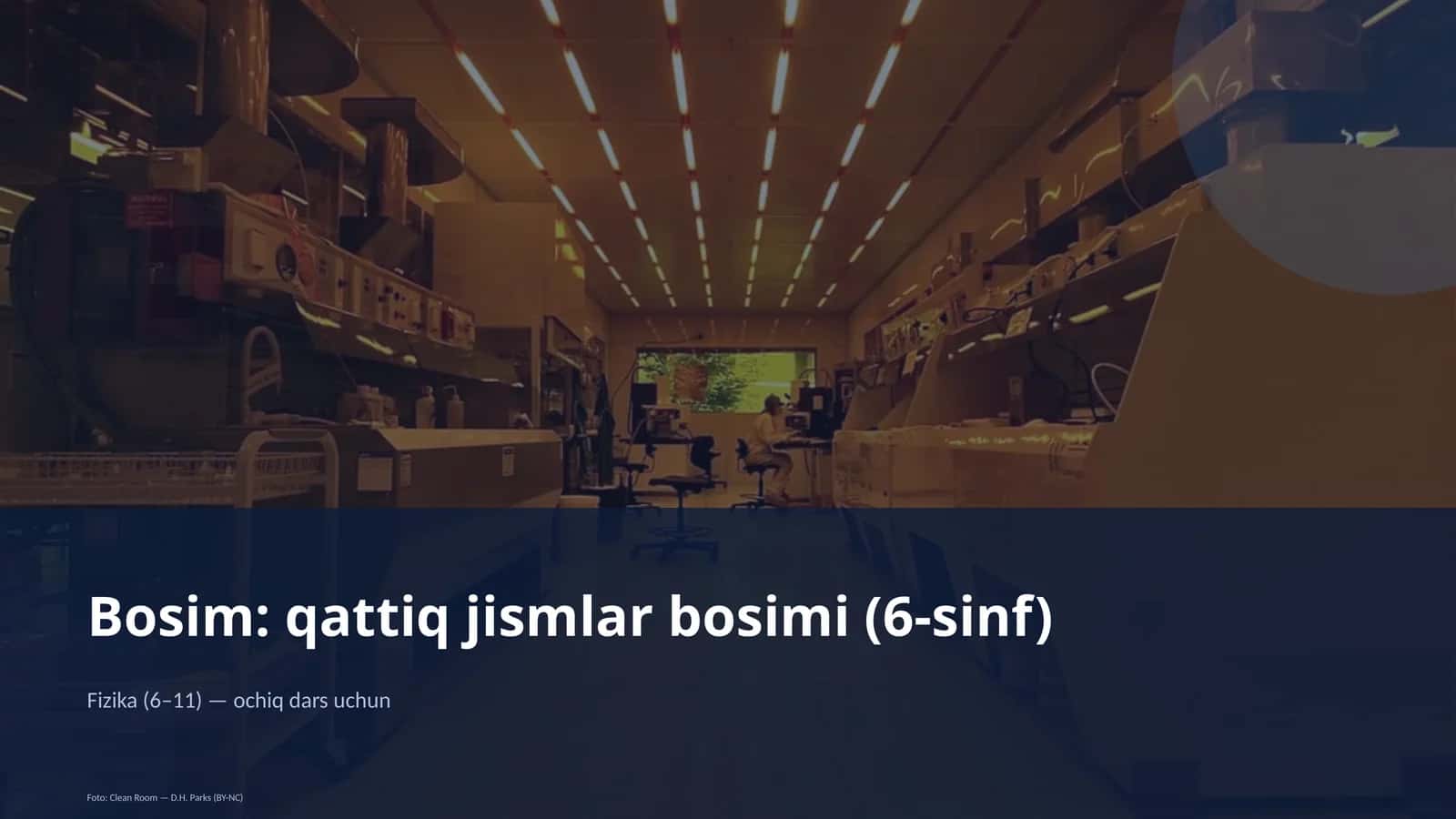 Bosim: qattiq jismlar bosimi (6-sinf)