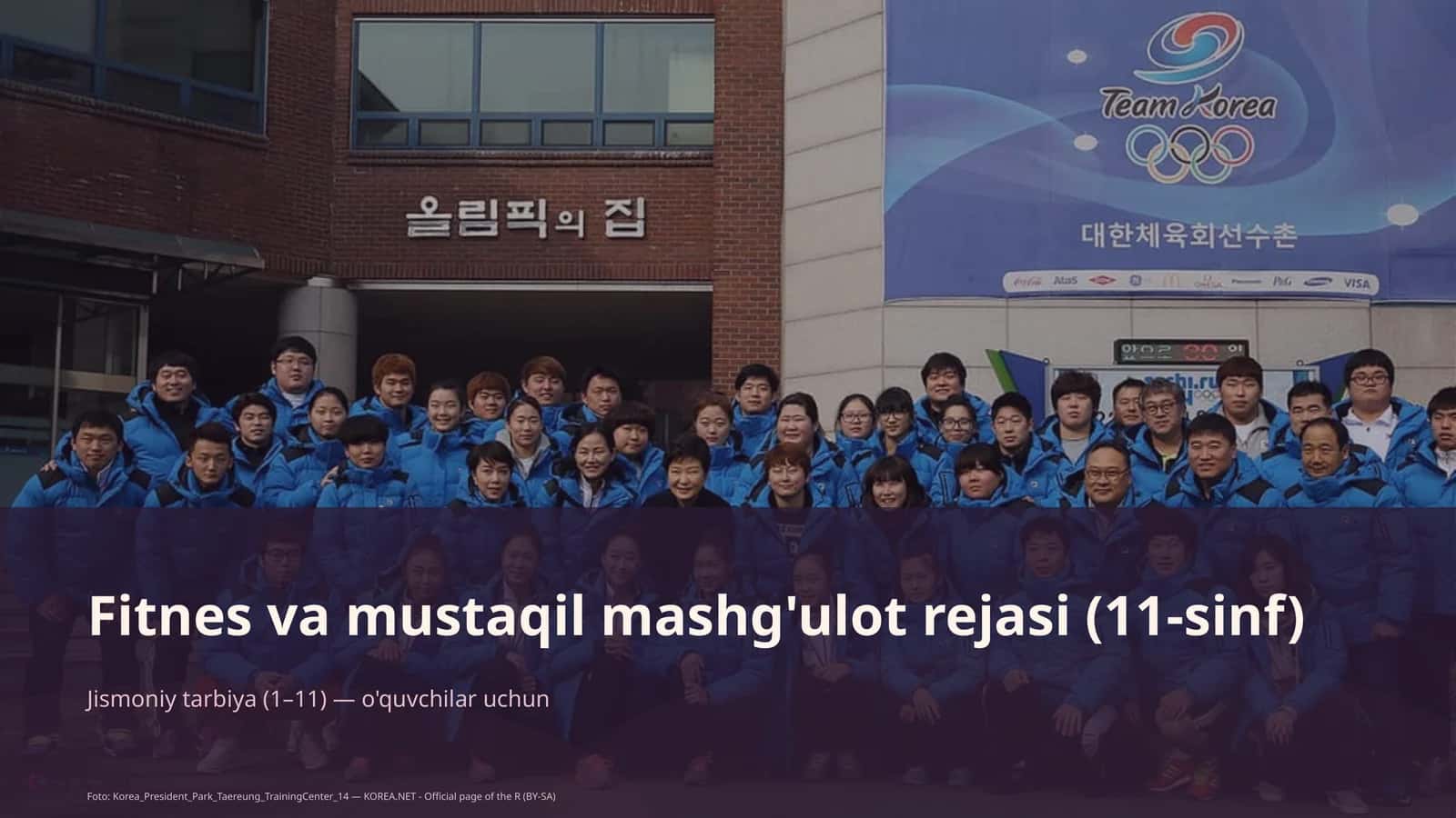 Fitnes va mustaqil mashg'ulot rejasi (11-sinf)