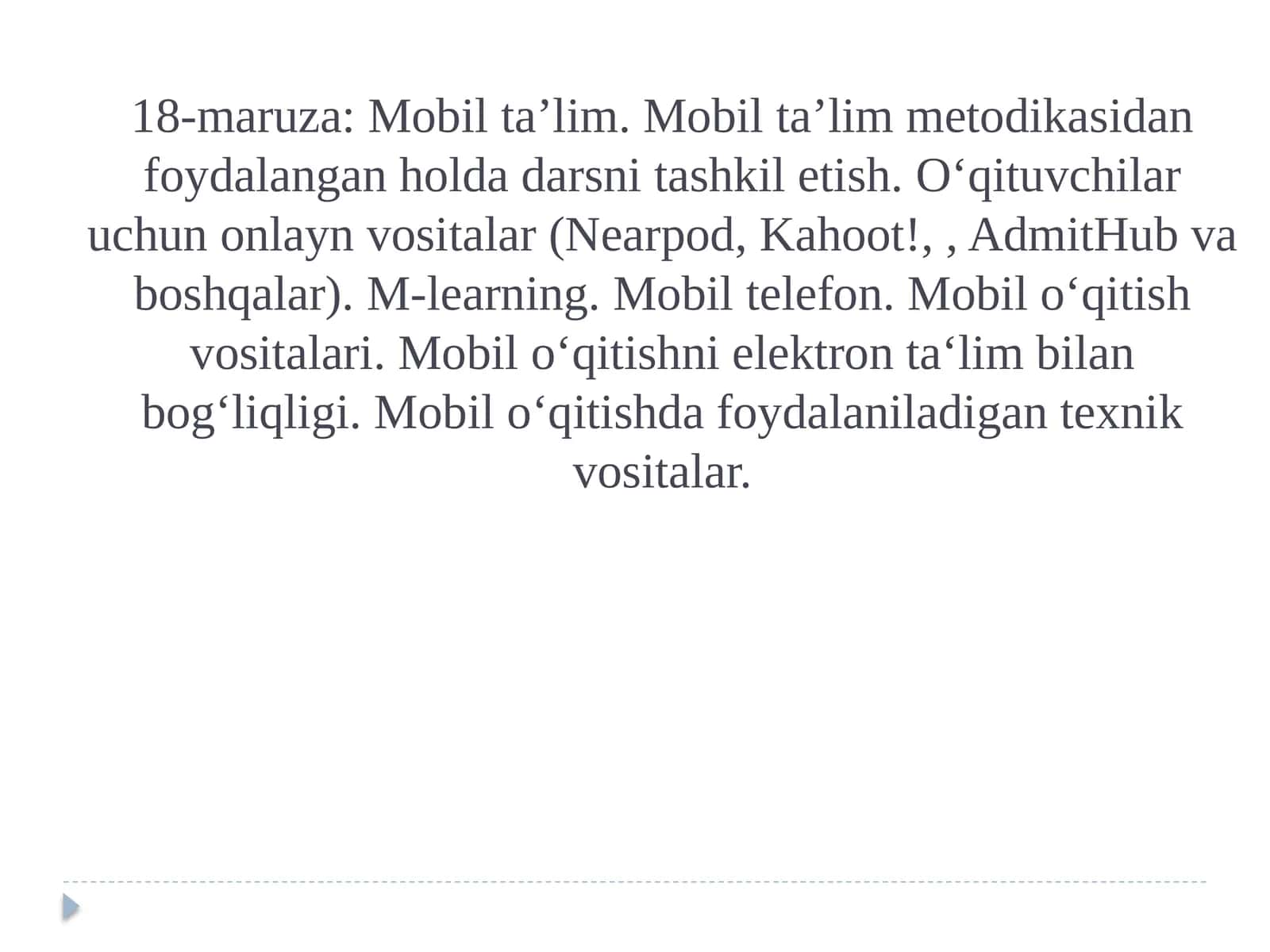 Mobil ta’lim