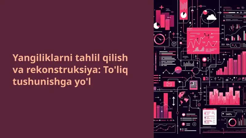 Yangiliklarni tahlil qilish va rekonstruksiya: To'liq tushunishga yo'l