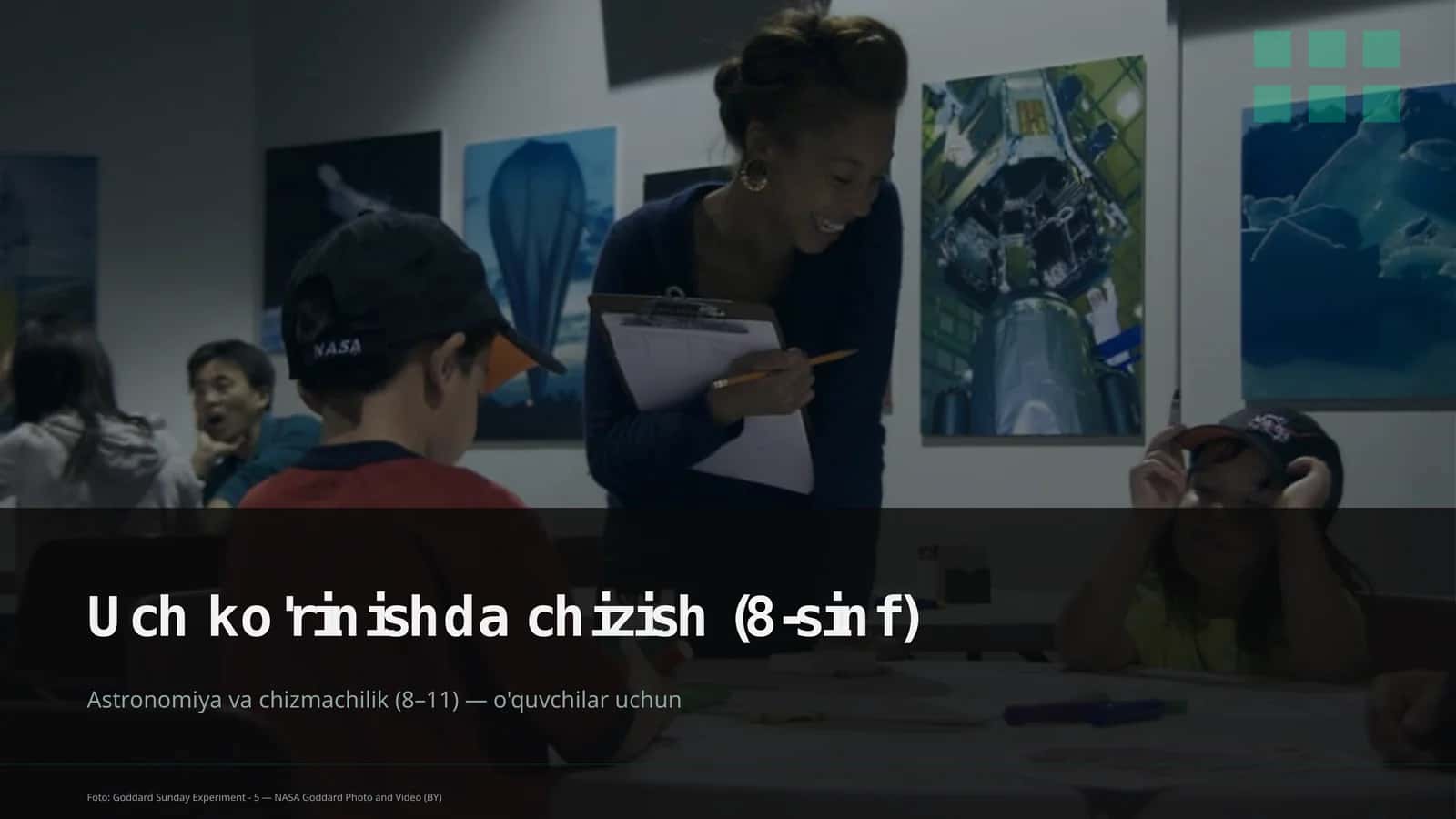 Uch ko'rinishda chizish (8-sinf)