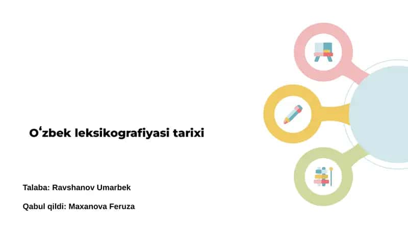 O‘zbek leksikografiyasi tarixi