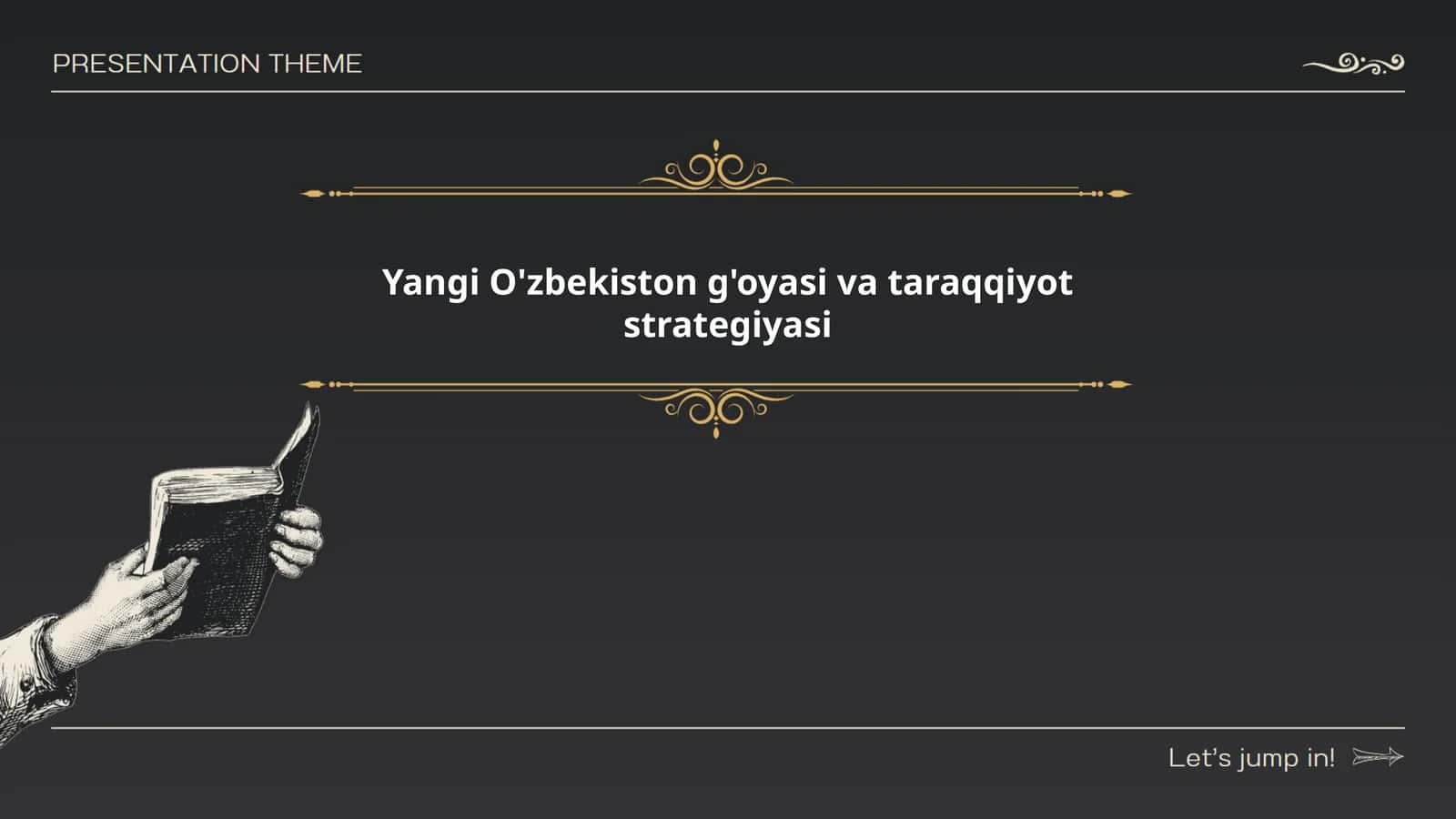 Yangi O'zbekiston g'oyasi va taraqqiyot strategiyasi