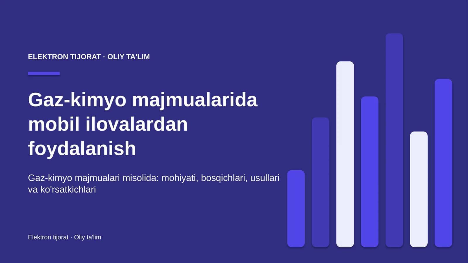 Gaz-kimyo majmualarida mobil ilovalardan foydalanish