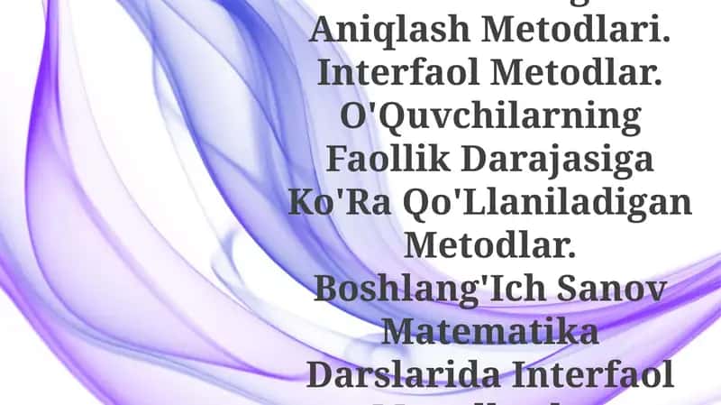 Didaktik o'yin usuli