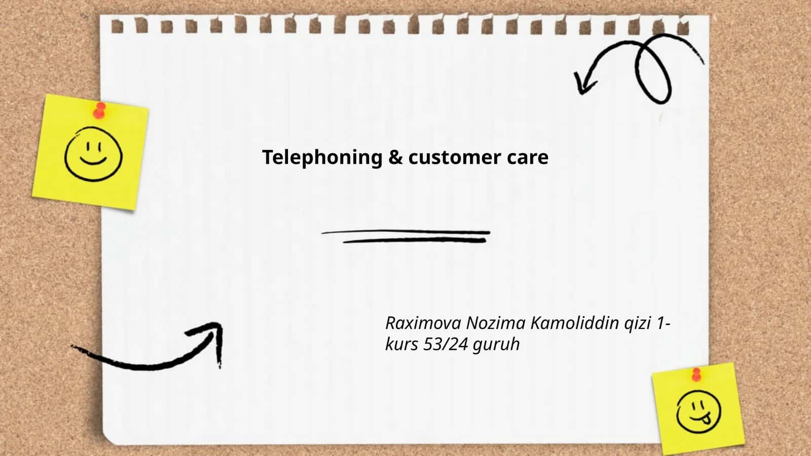 Telefon orqali xizmatsifat