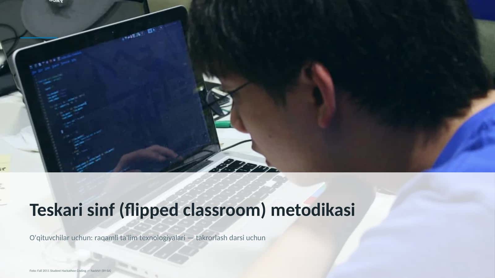 Teskari sinf (flipped classroom) metodikasi