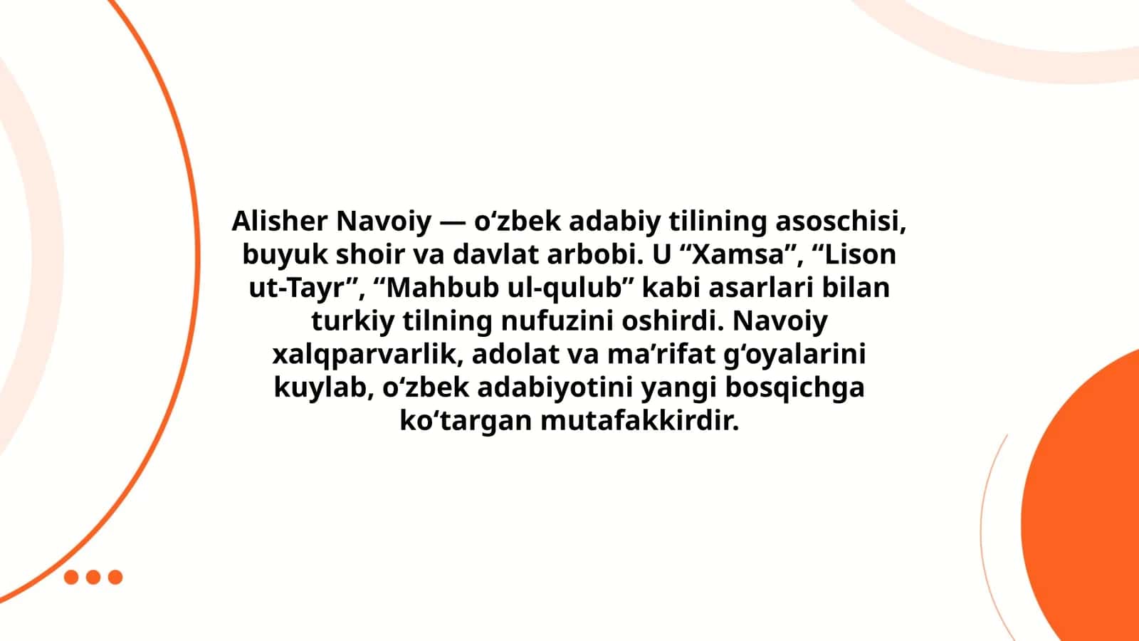 Alisher Navoiy
