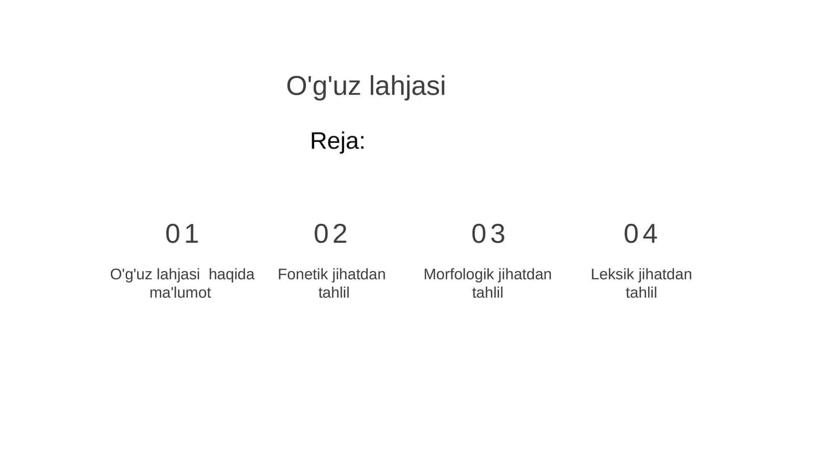 O'g'uz lahjasi