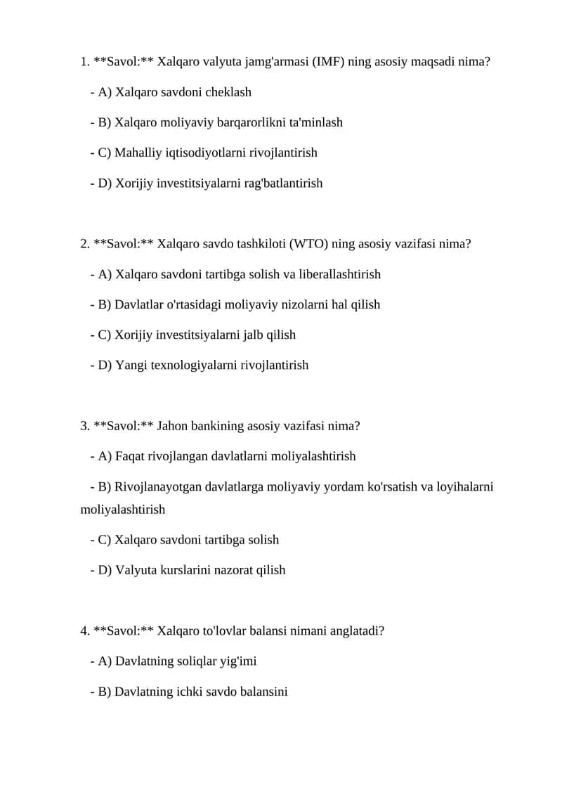 Xalqaro Valyuta Tizimi