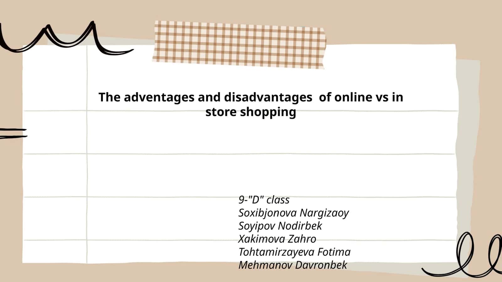 The adventages and disadvantages of online vs in store shopping