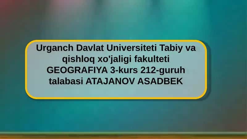 Nomoddiy Madaniy meros tushunchasi
