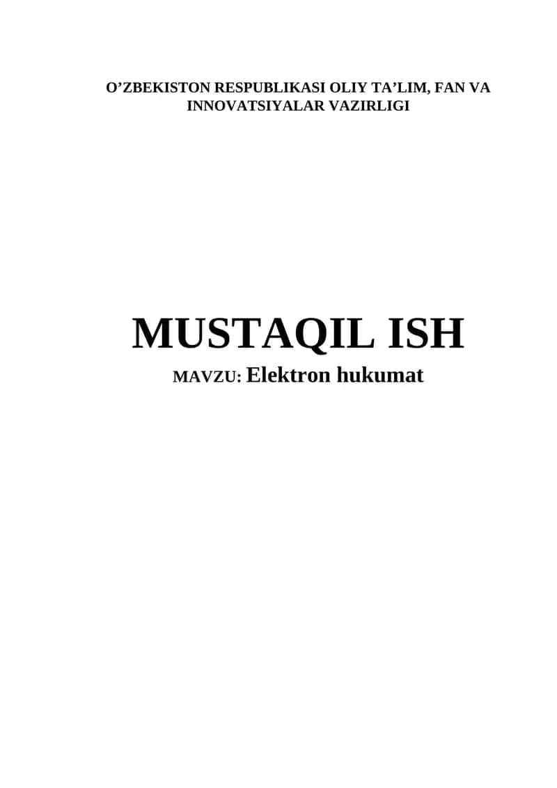 Elektron hukumat.