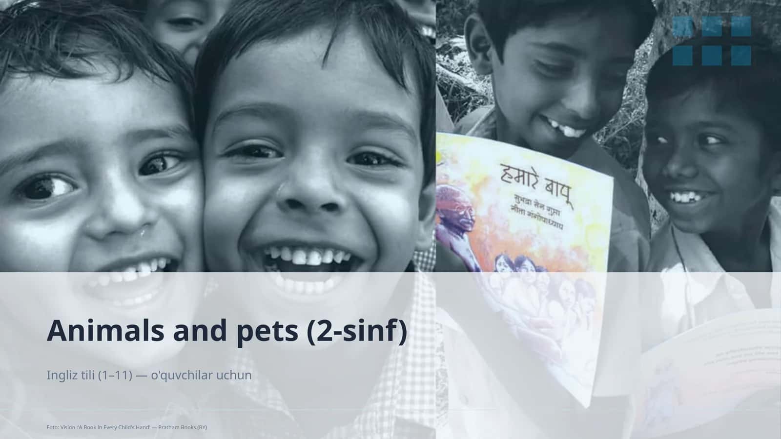 Animals and pets (2-sinf)