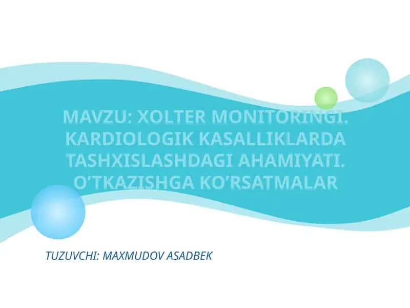 Xolter Monitoringi