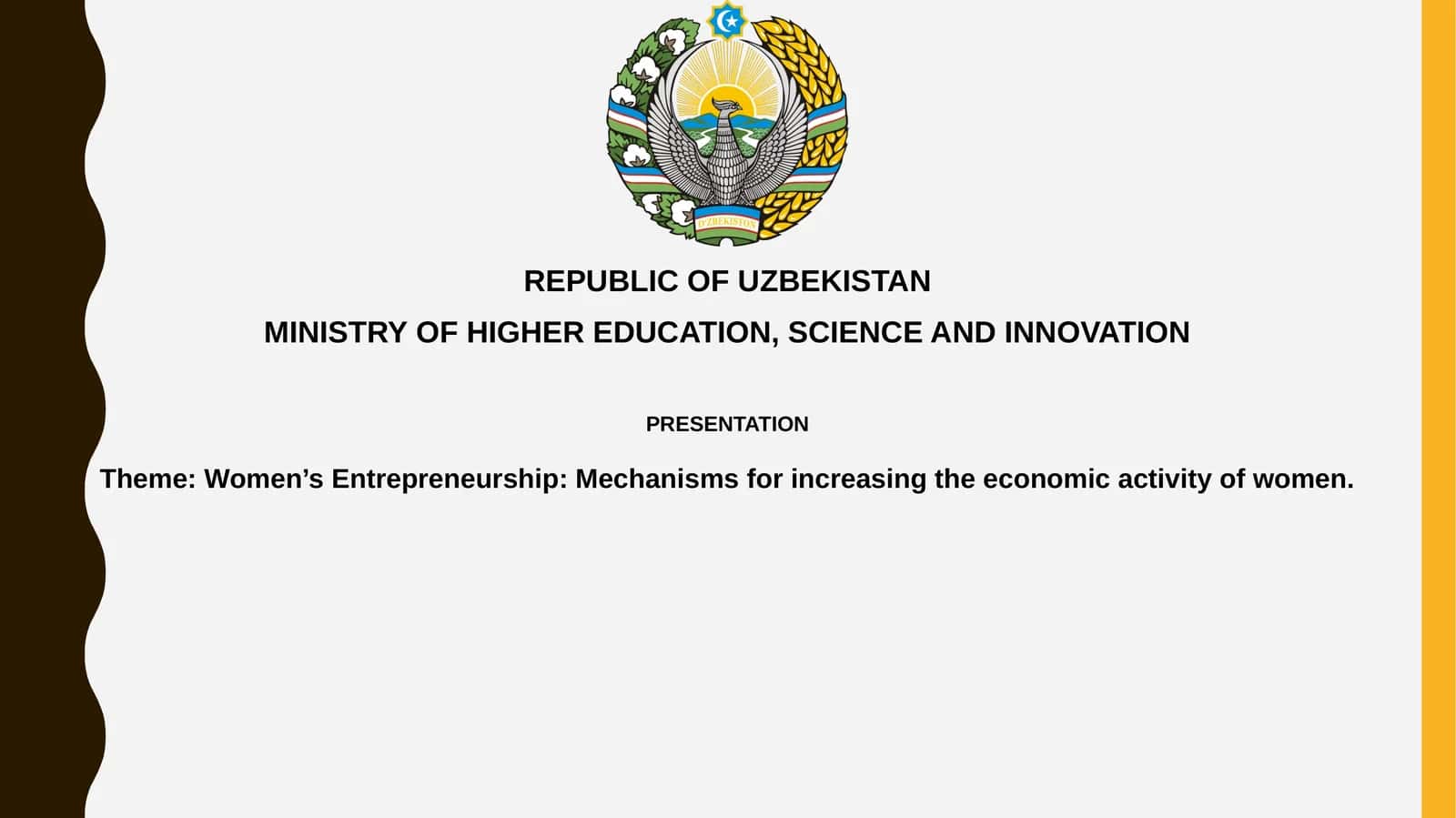 PRESENTATION