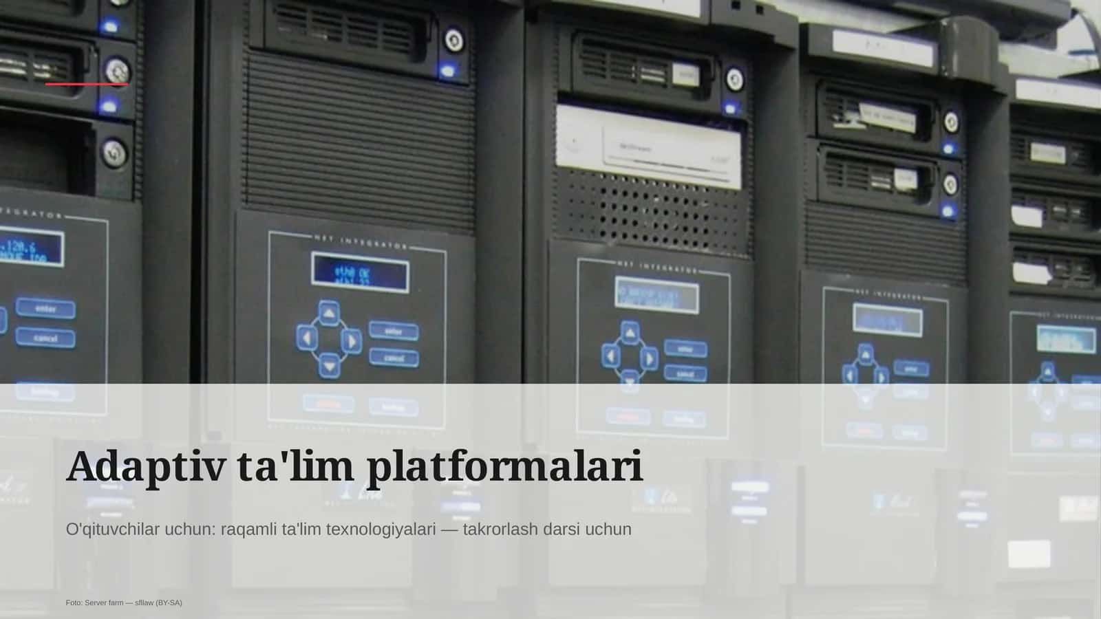 Adaptiv ta'lim platformalari