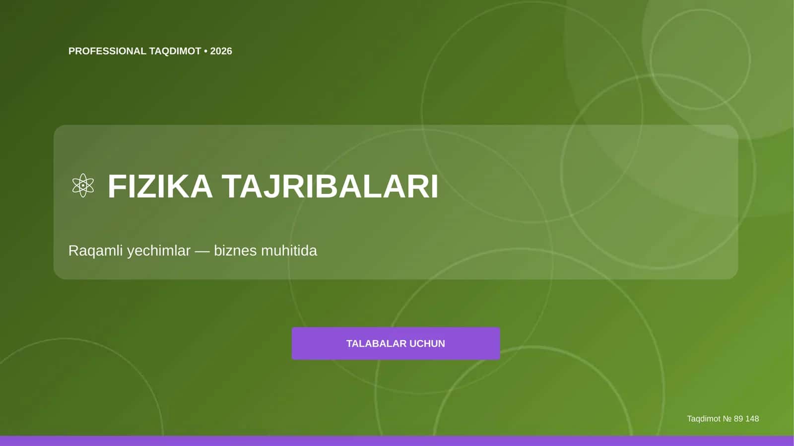 Fizika Tajribalari