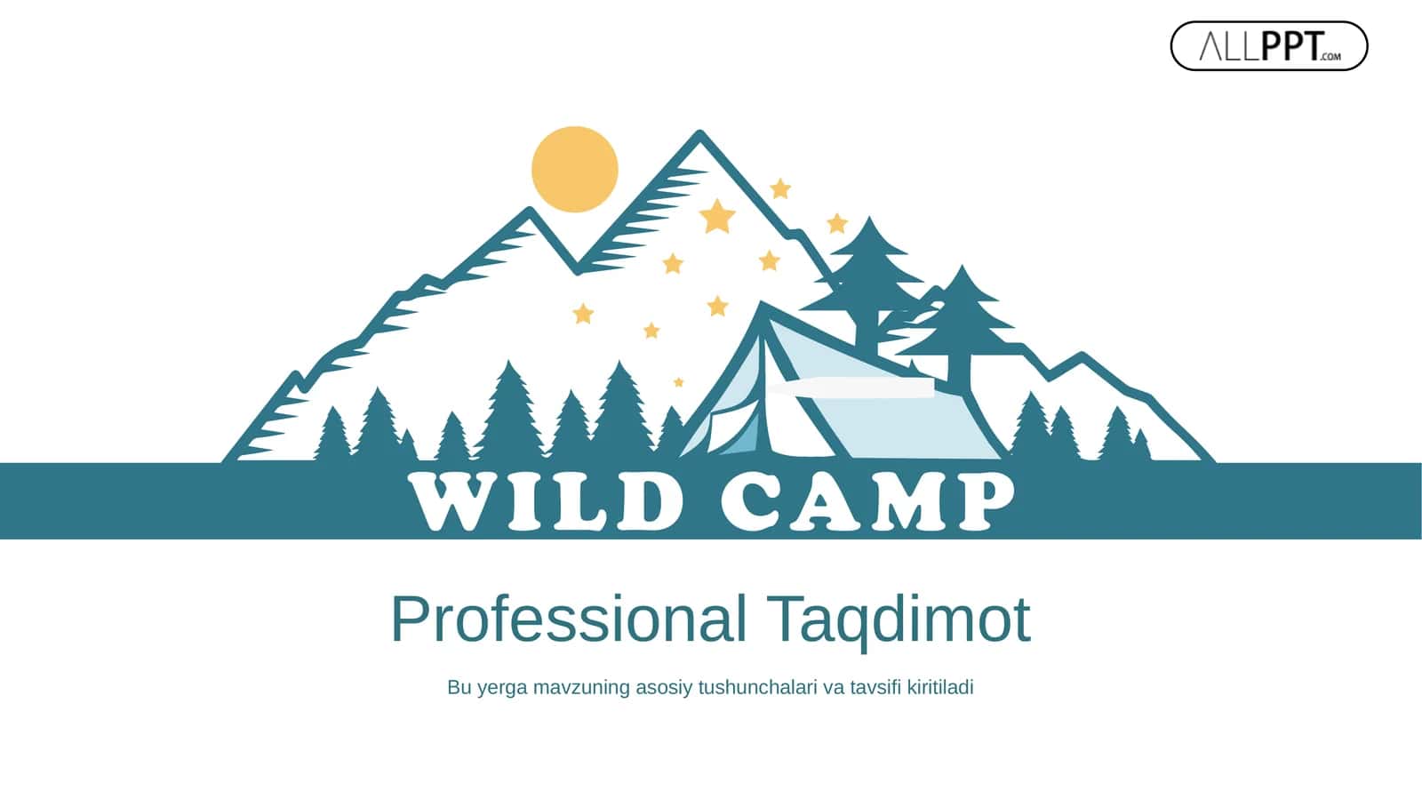 Wild Camp Taqdimoti (43 Slayd)