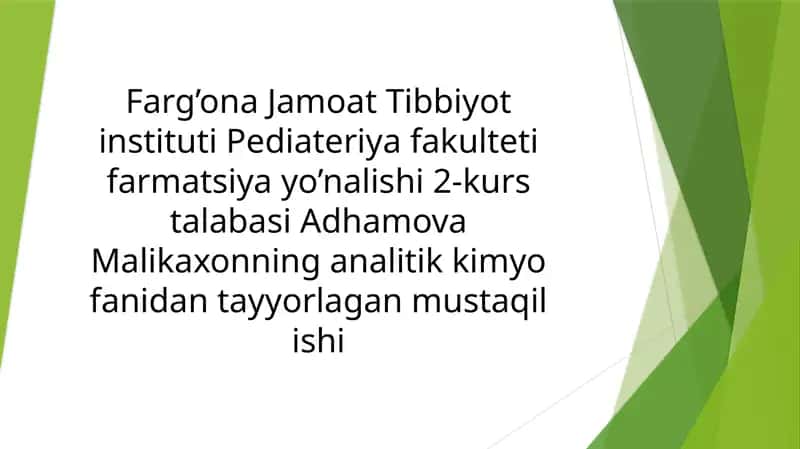 Miskationning organizmdagi ahamiyati