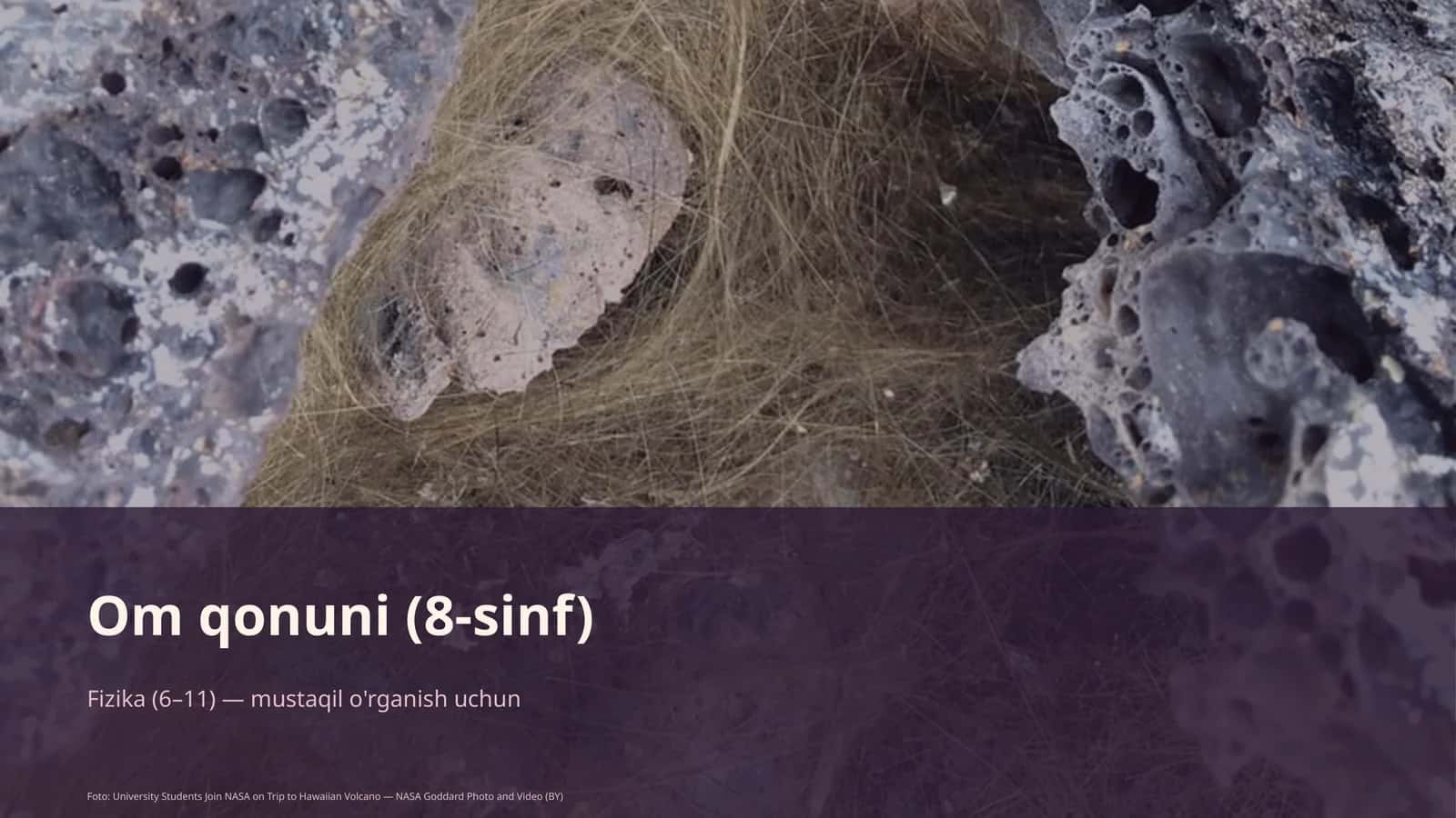 Om qonuni (8-sinf)