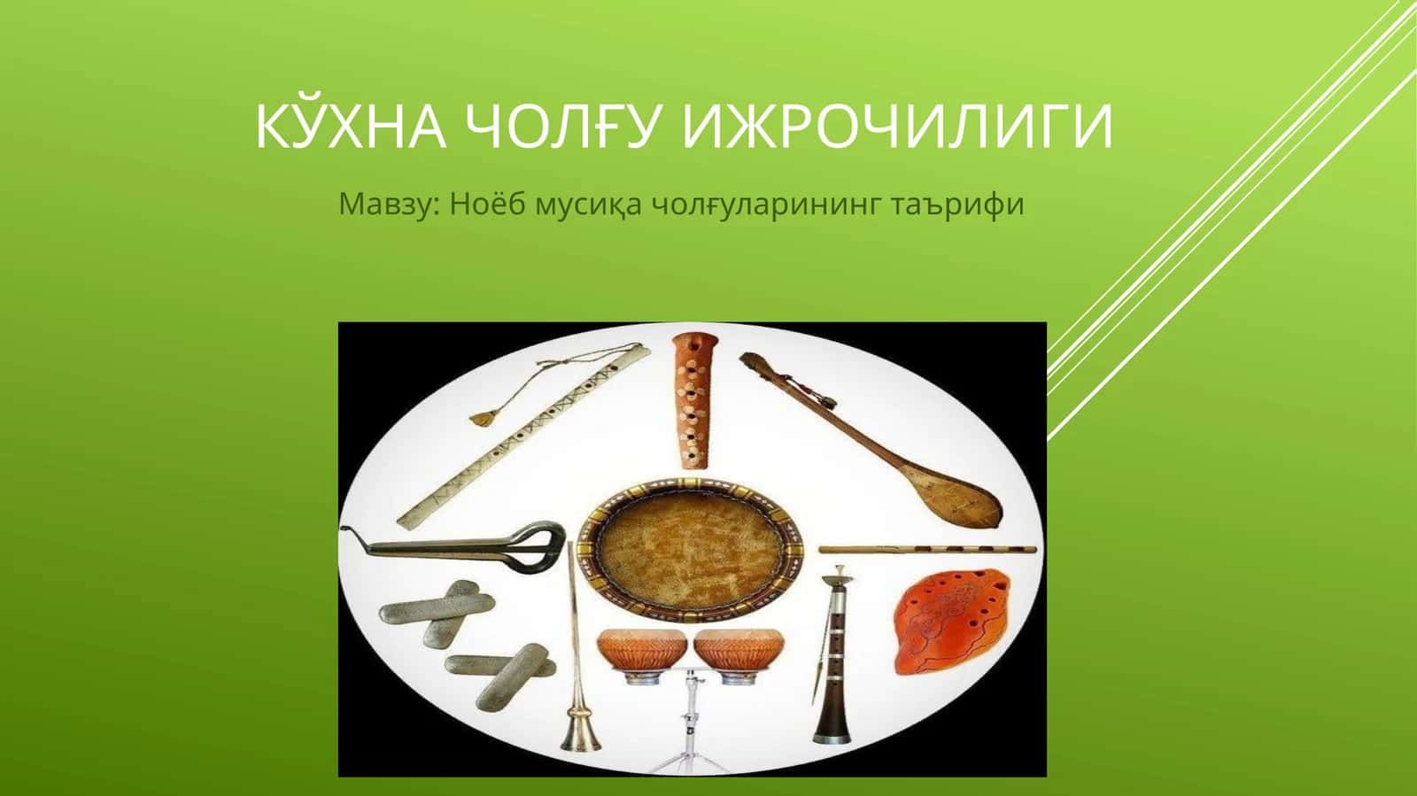 Кўхна чолҒУ ИЖРОЧИЛИГИ