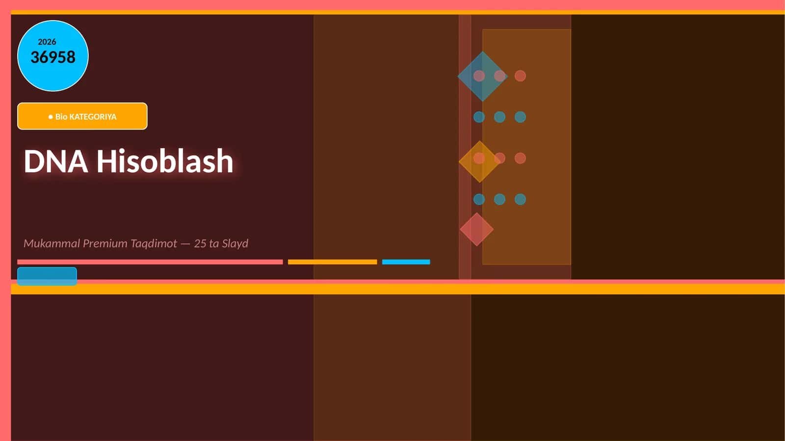 DNA Hisoblash Mukammal Premium Taqdimot