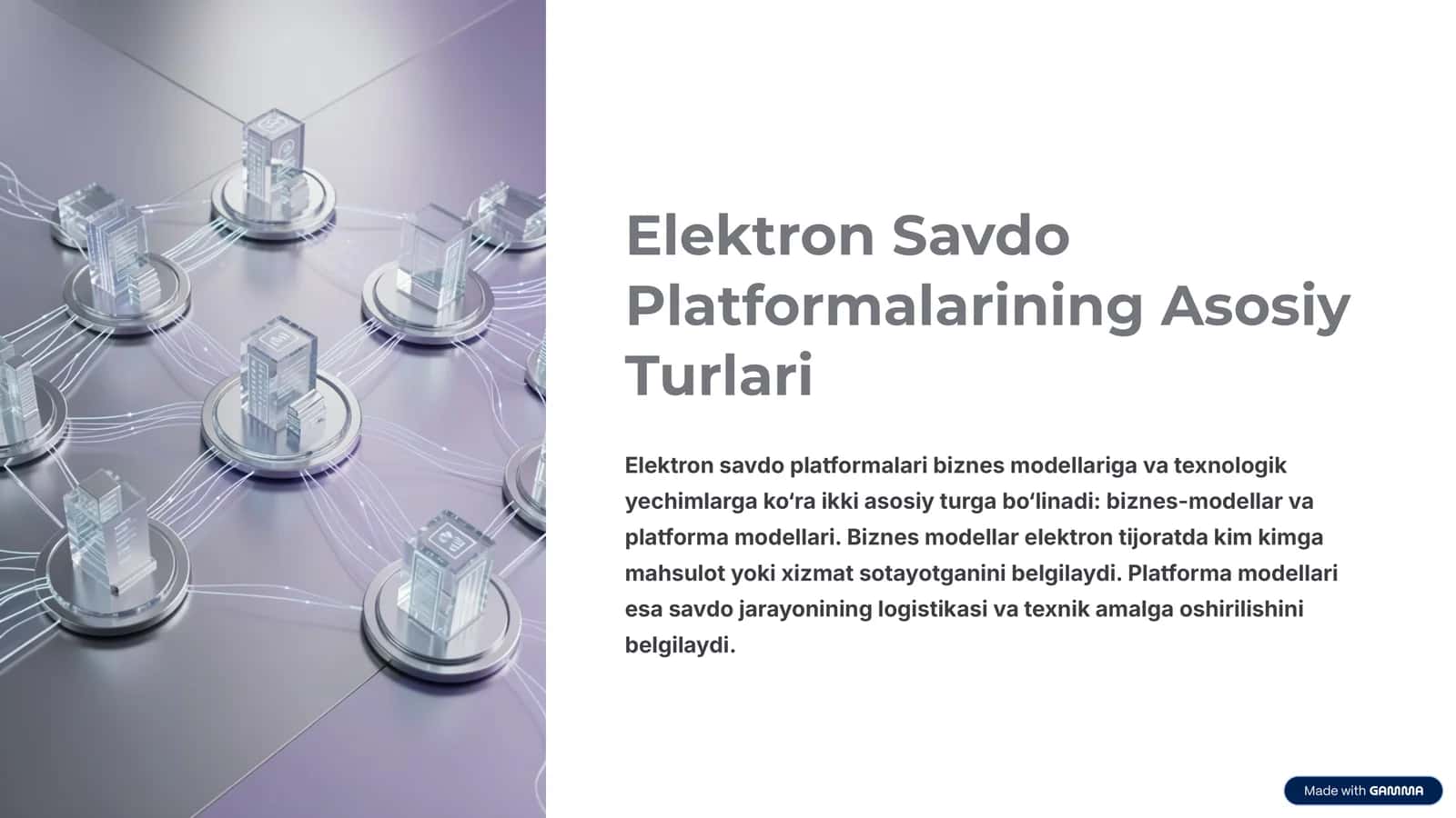 Elektron savdo platformalari