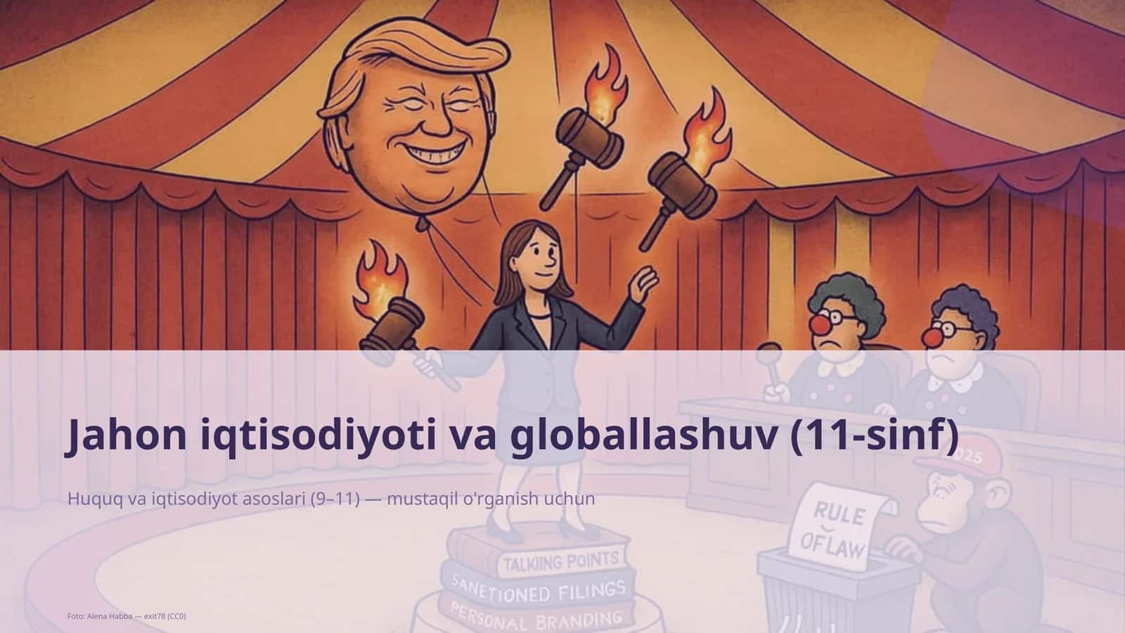 Huquq va iqtisodiyot asoslari (9–11)