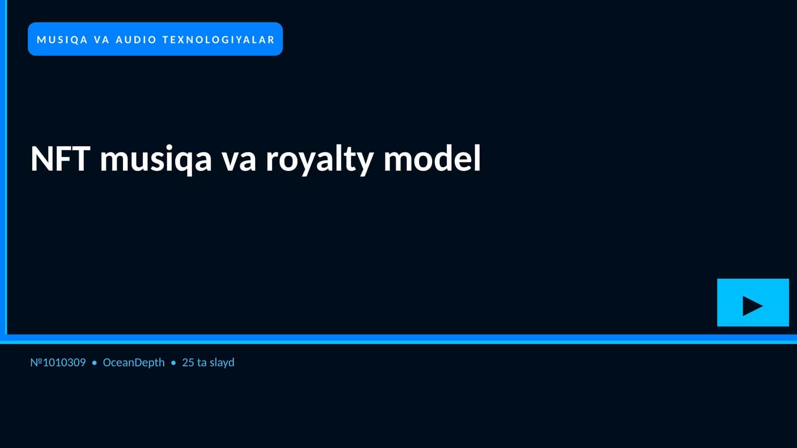 NFT musiqa va royalty model