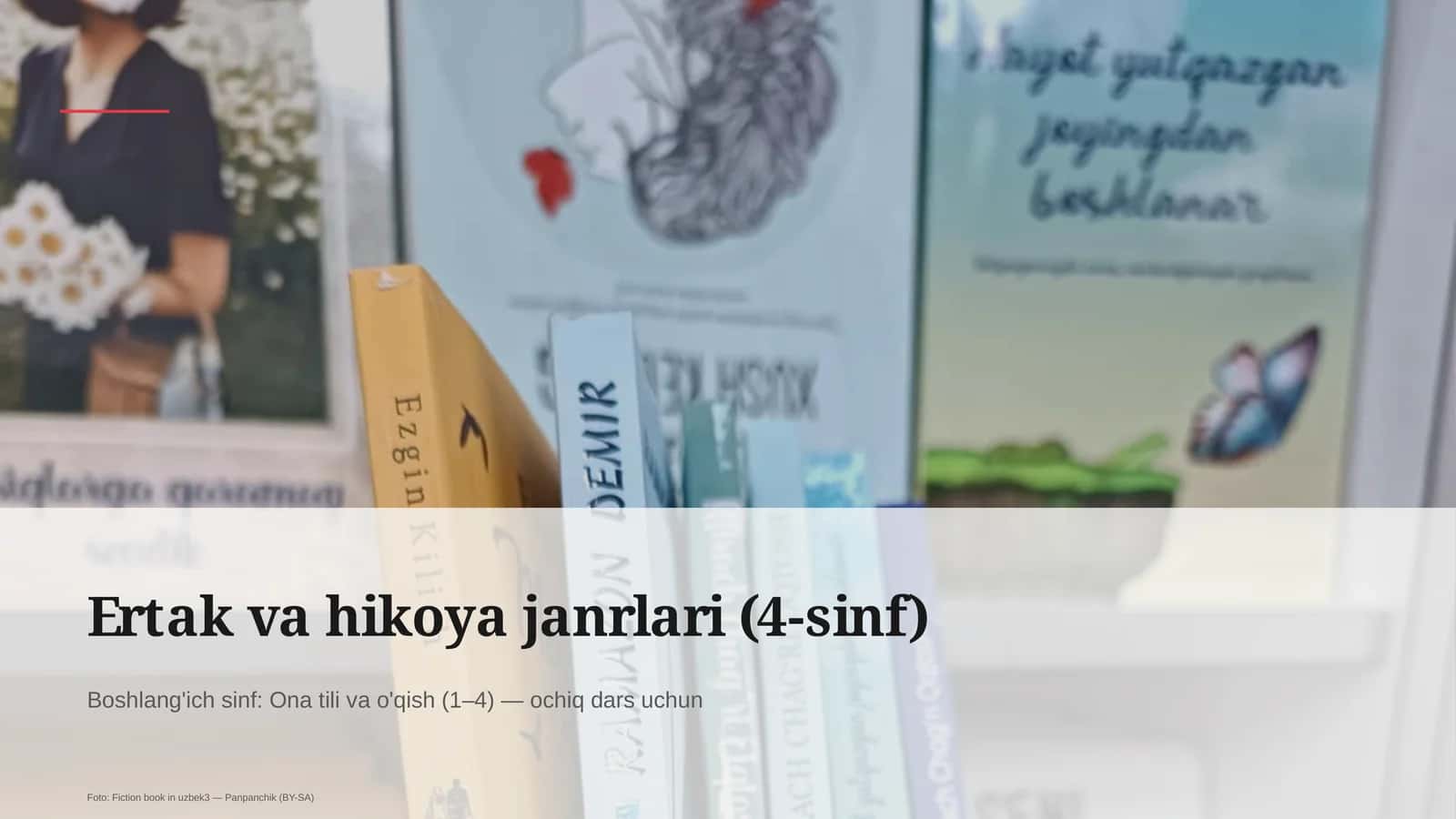 Ertak va hikoya janrlari (4-sinf)