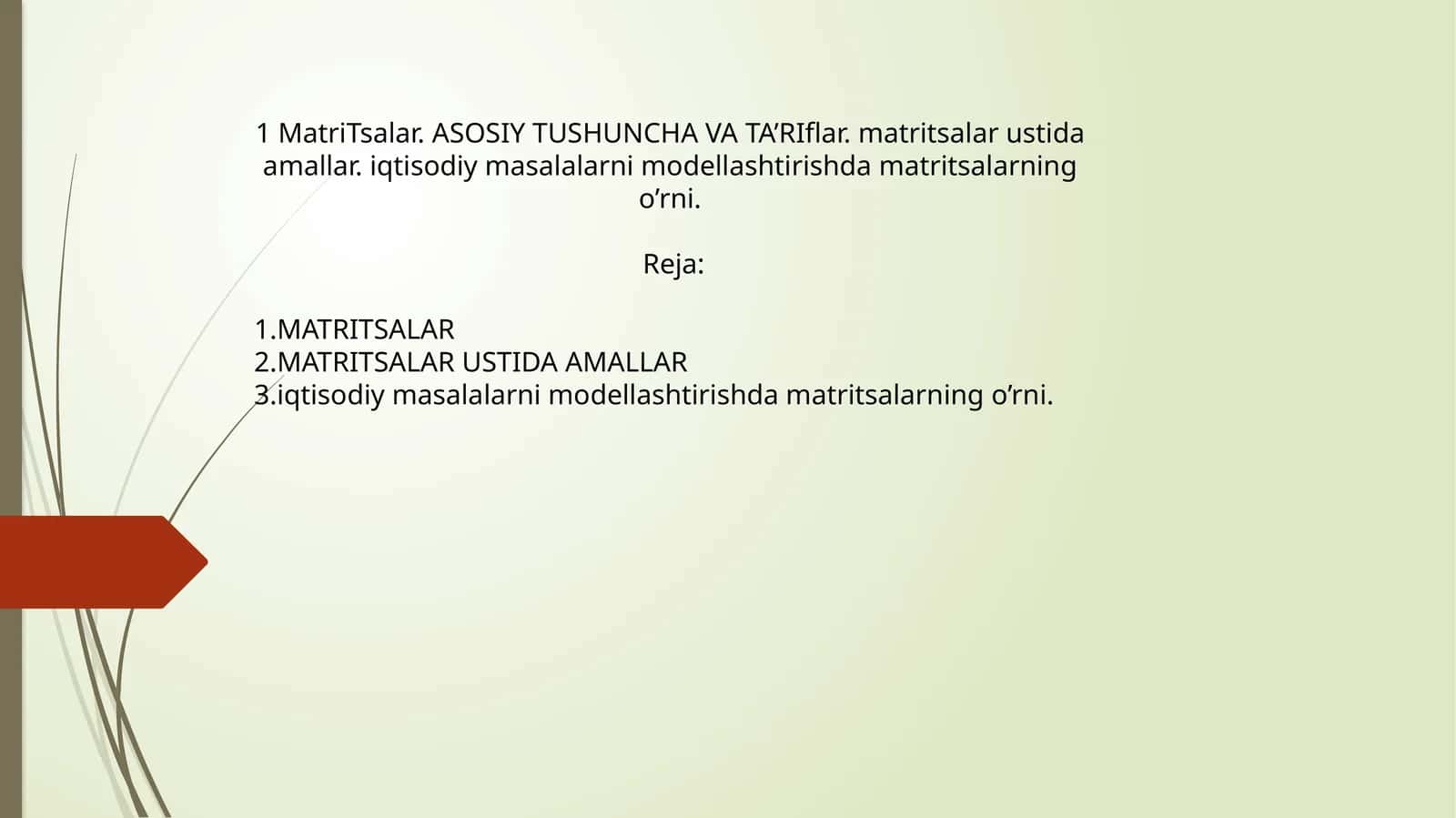 Matritsalar