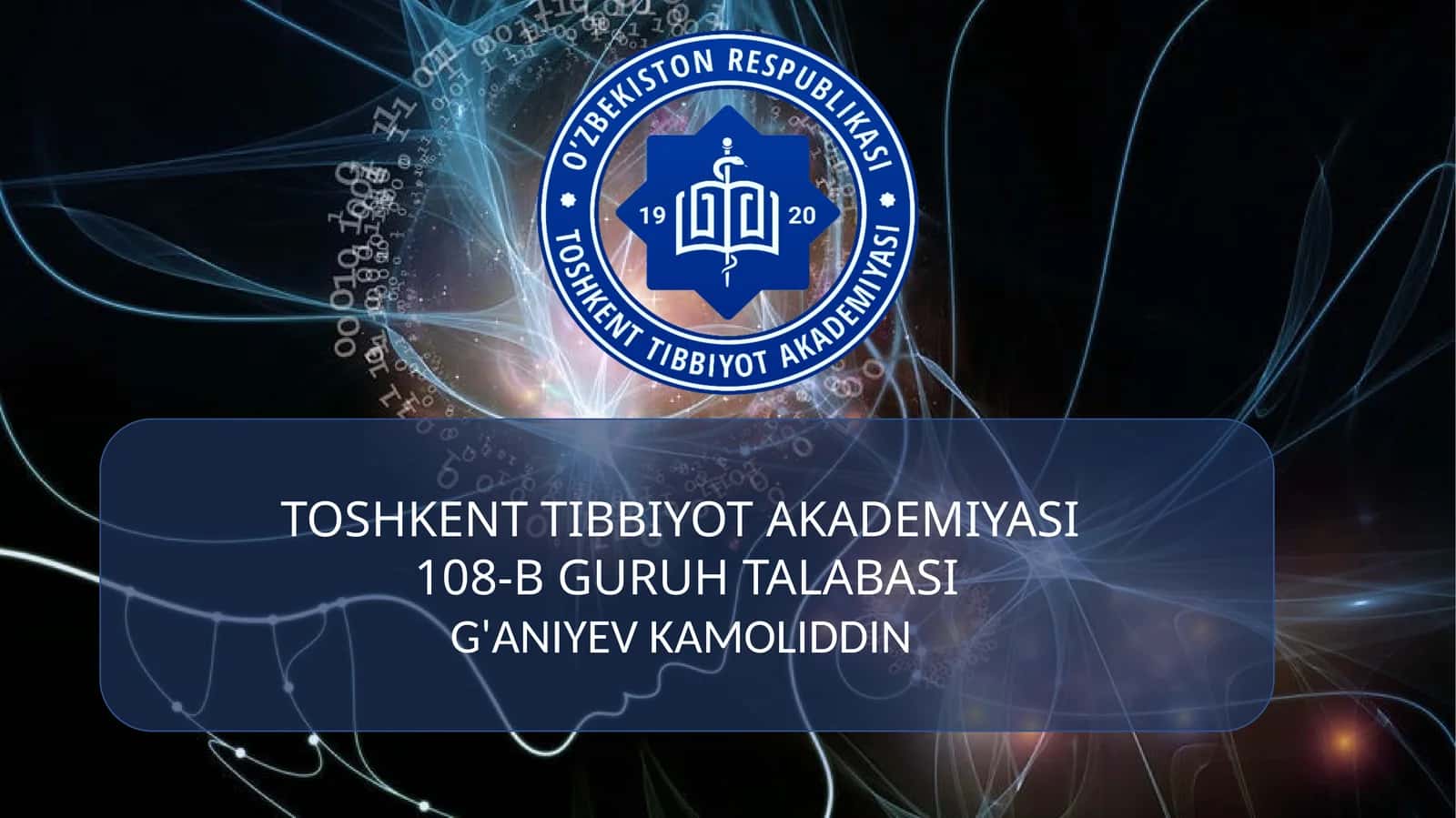 SUN’IYINTELLEKT VA NEYRON TARMOQLARI