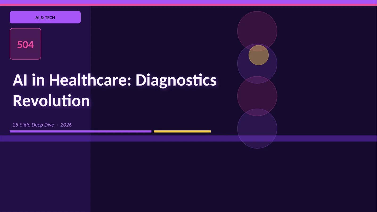 AI in Healthcare: Diagnostics Revolution
