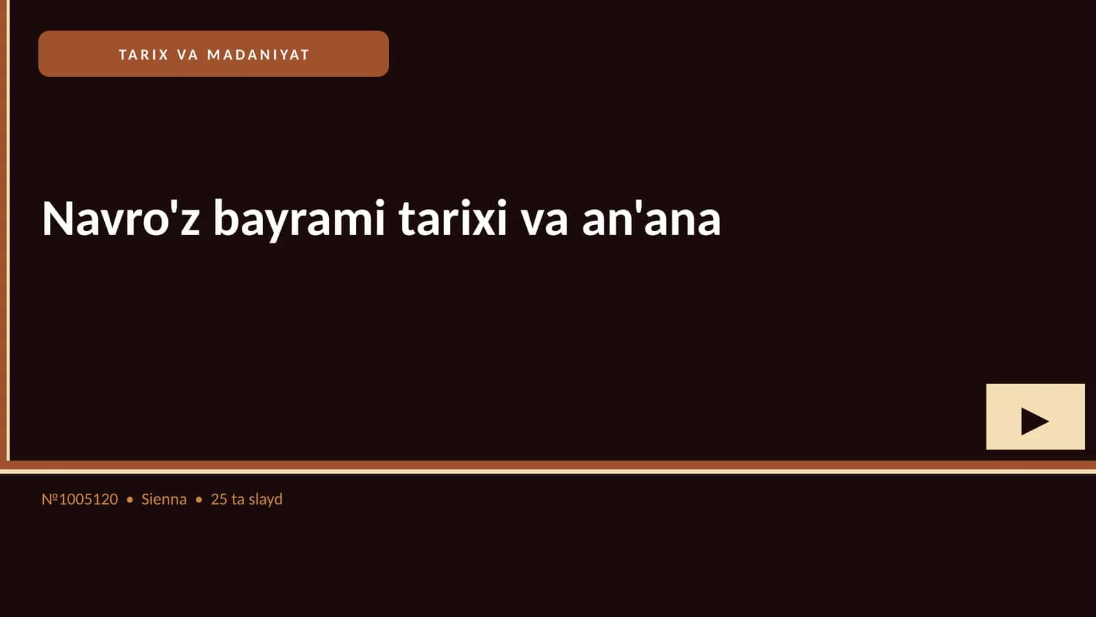 Navro'z bayrami tarixi va an'ana
