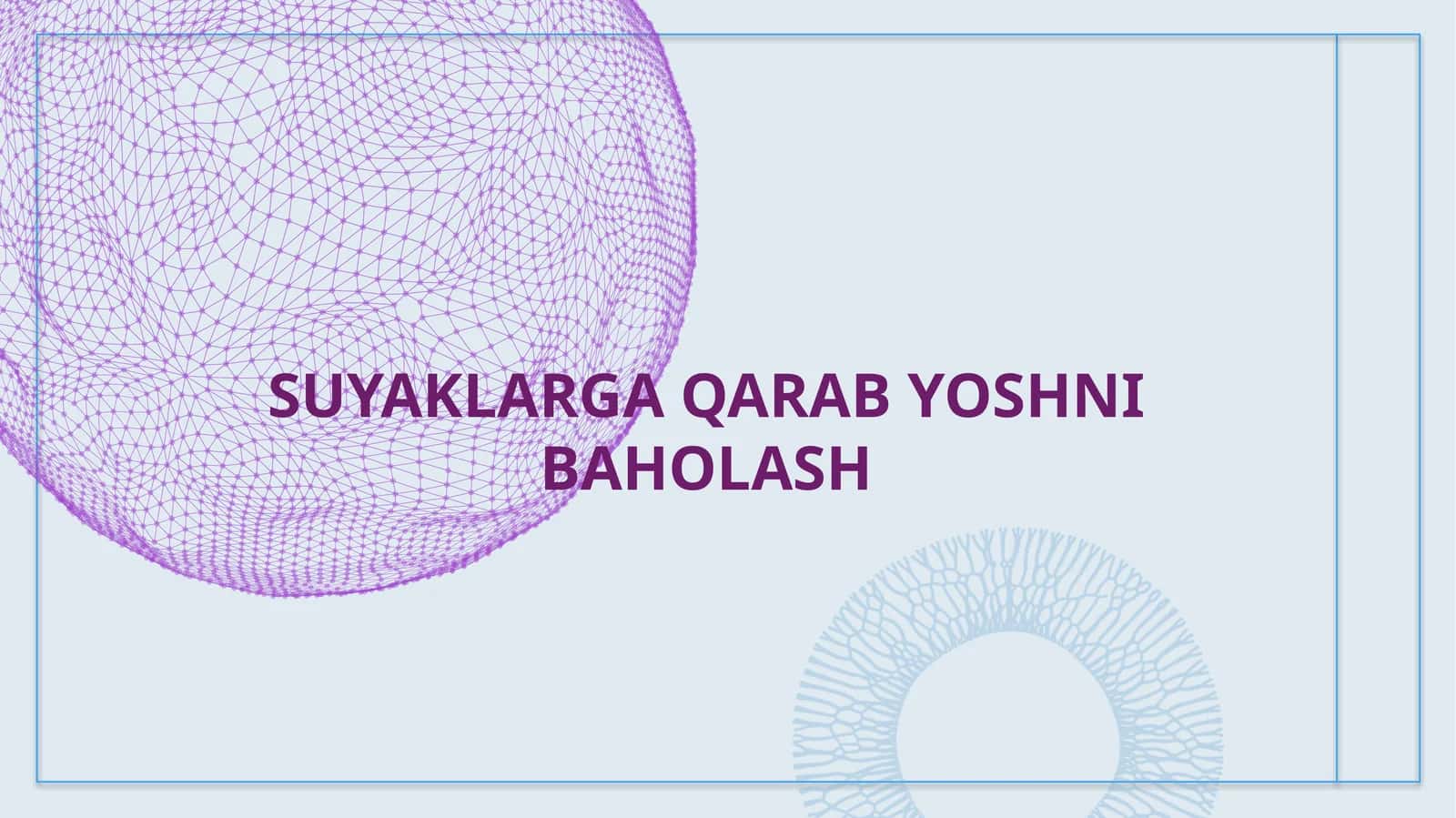 Suyaklarga qarab yoshni baholash
