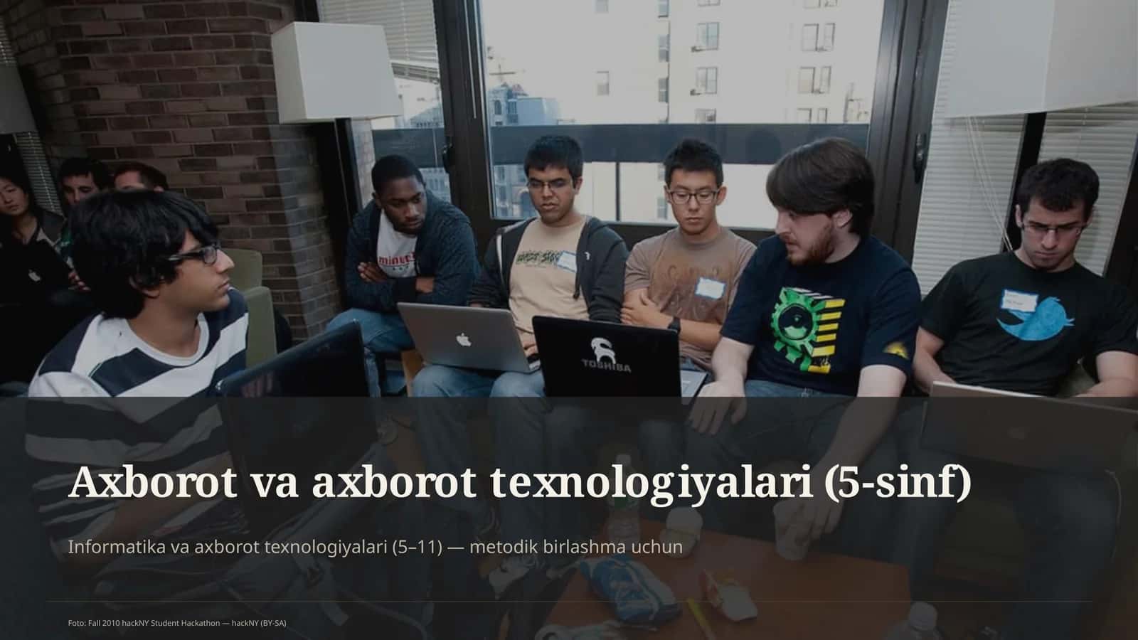 Axborot va axborot texnologiyalari (5-sinf)