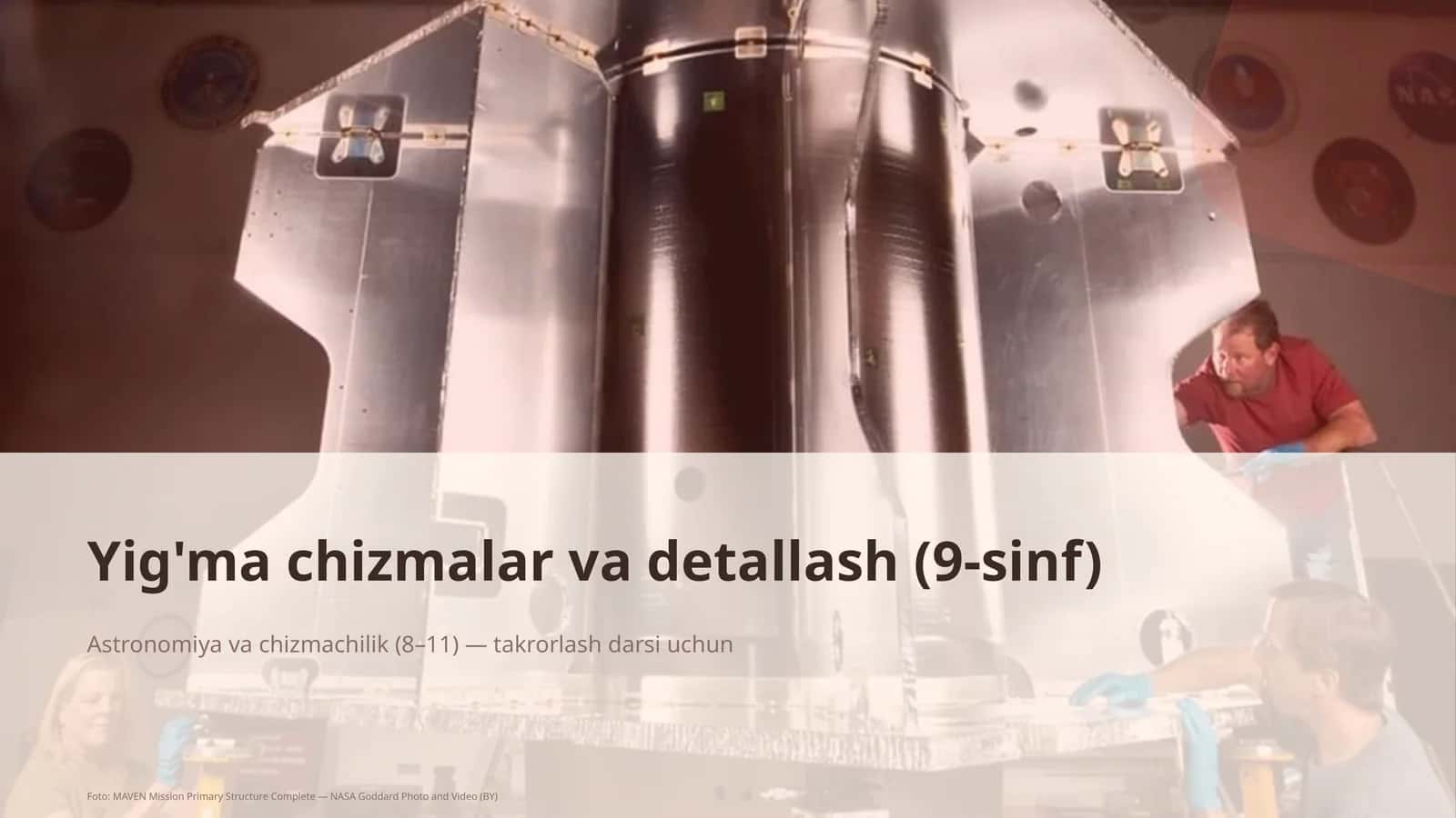 Yig'ma chizmalar va detallash (9-sinf)